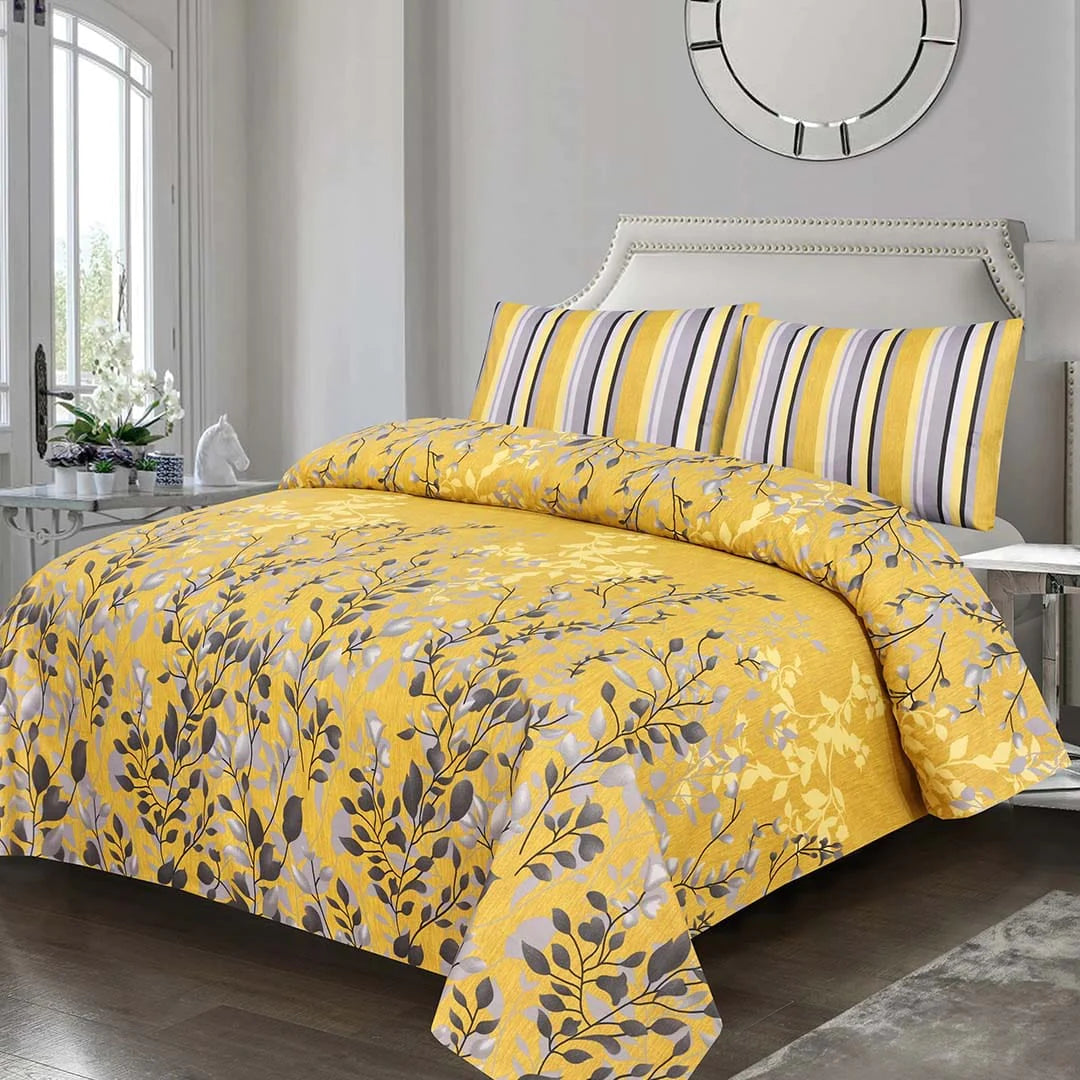 7 Pcs Comforter Set - Yellow Brunch