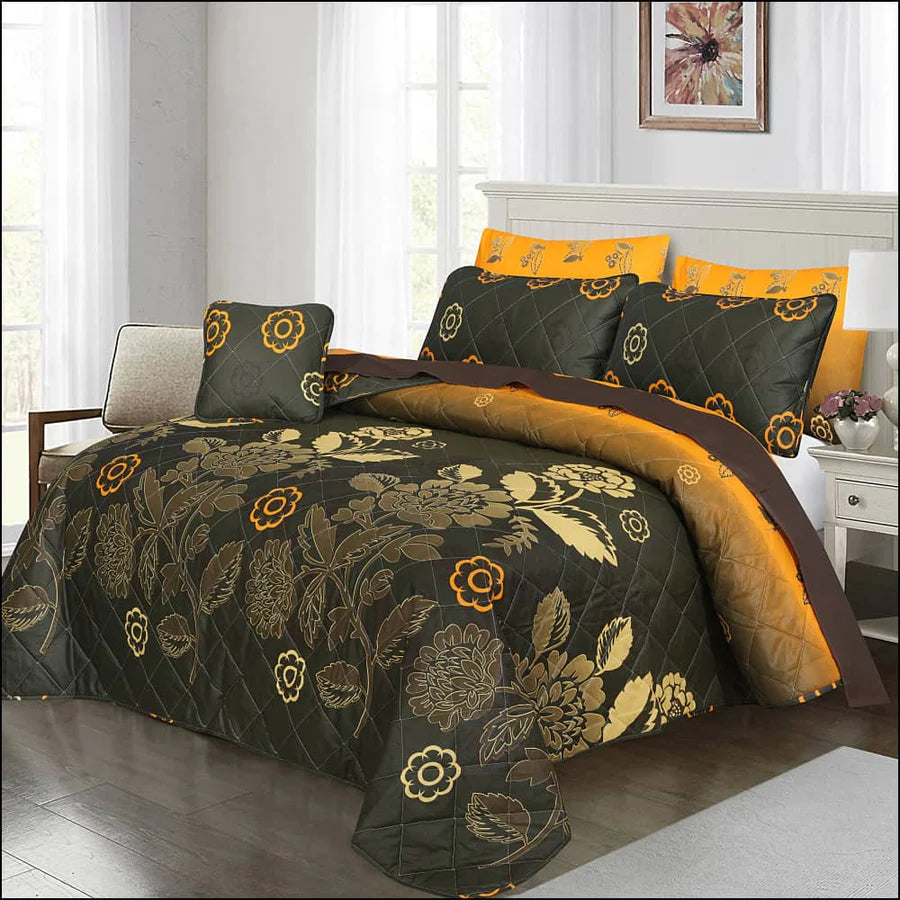 7 Pcs Comforter Set - Essen (DARK)