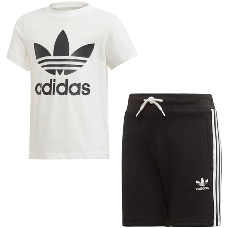 adidas Short Tee Set White/Black