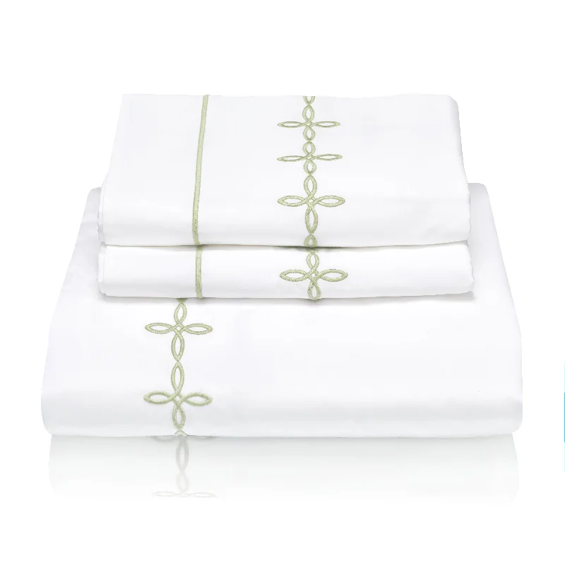 Woods Foglia Superfine Egyptian Cotton Bed Linens (Verde)