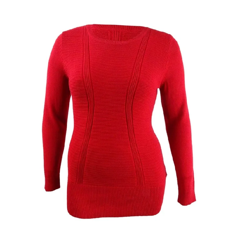 Style & Co. Women's Mixed-Stitch Sweater