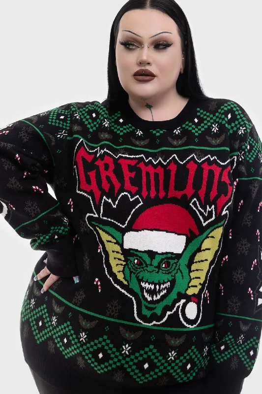 The Gremlins Are Coming Sweater [PLUS]