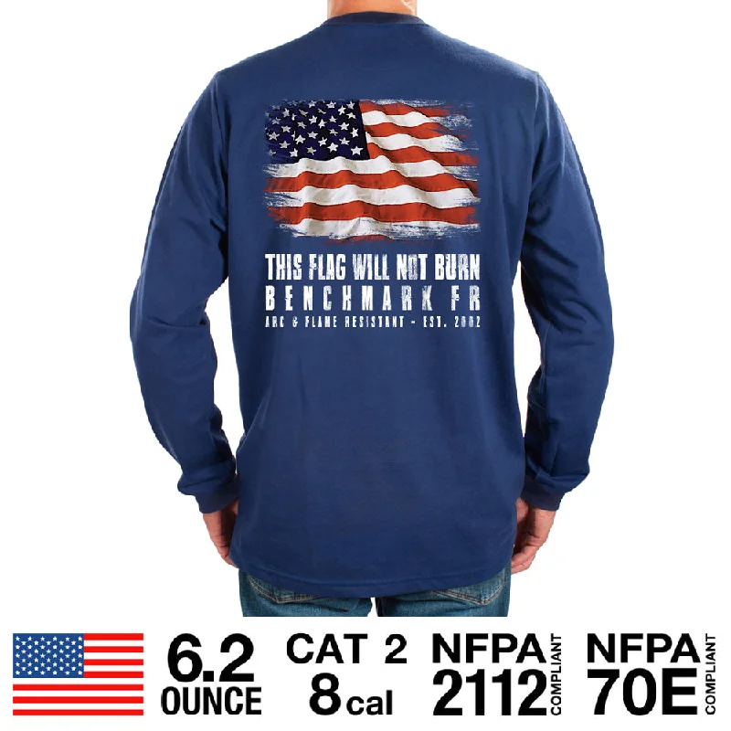 "This Flag Will Not Burn" Flame Resistant Shirt