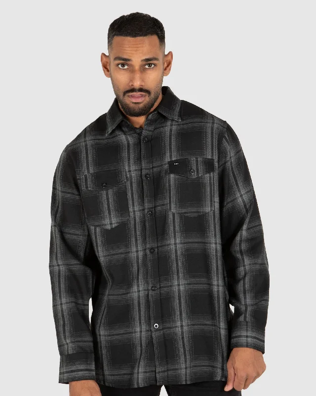 UNIT Mens Newtown Flannel Shirt