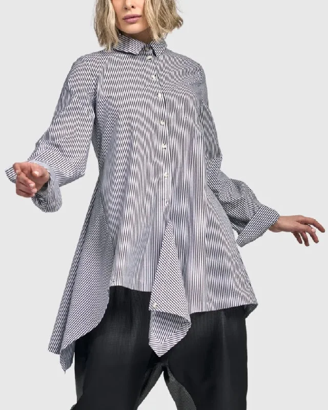 Urban Destiny Button Down Shirt, Lines