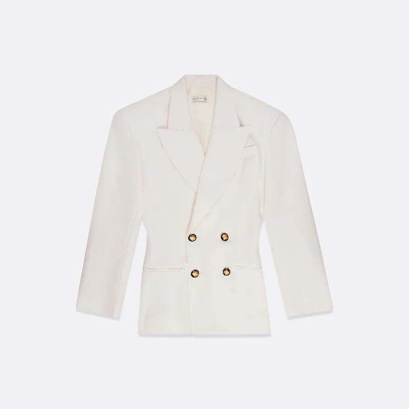 WOMEN'S TAILORED JACKET WITH LARGE SHOULDERS