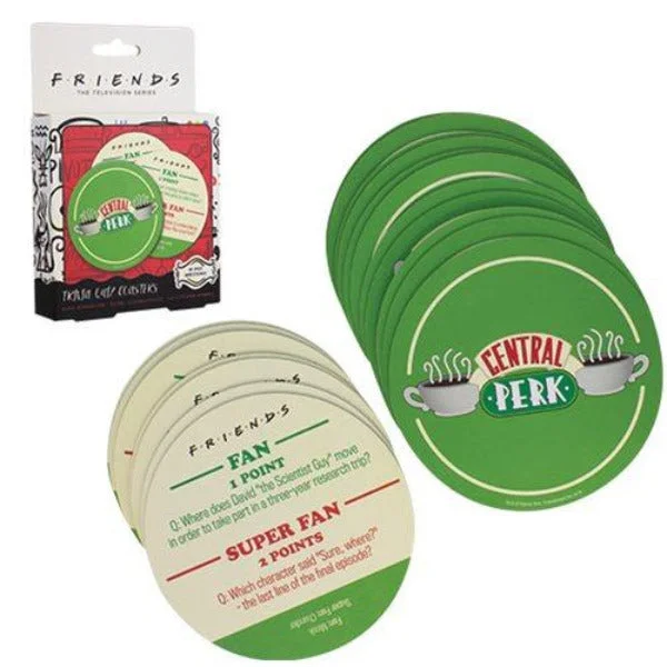 Friends Central Perk Trivia Coasters