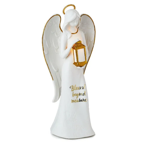 Hallmark Blessed Beyond Measure Angel Figurine With Light, 12"