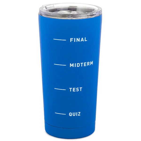 Hallmark Exam Ready Stainless Steel Tumbler, 16.5 oz.