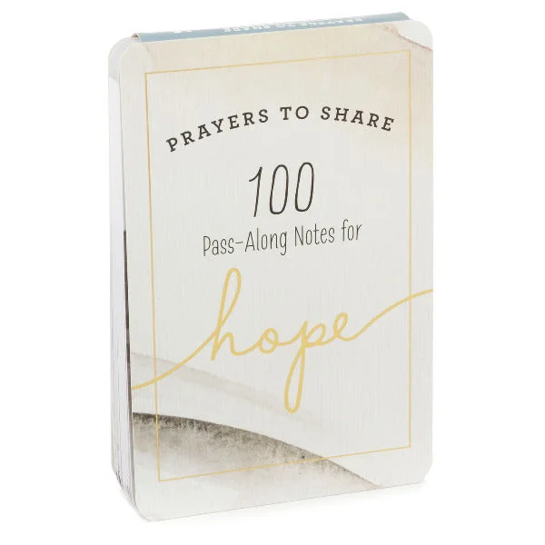 Hallmark Prayers to Share: 100 Pass-Along Notes for Hope Book