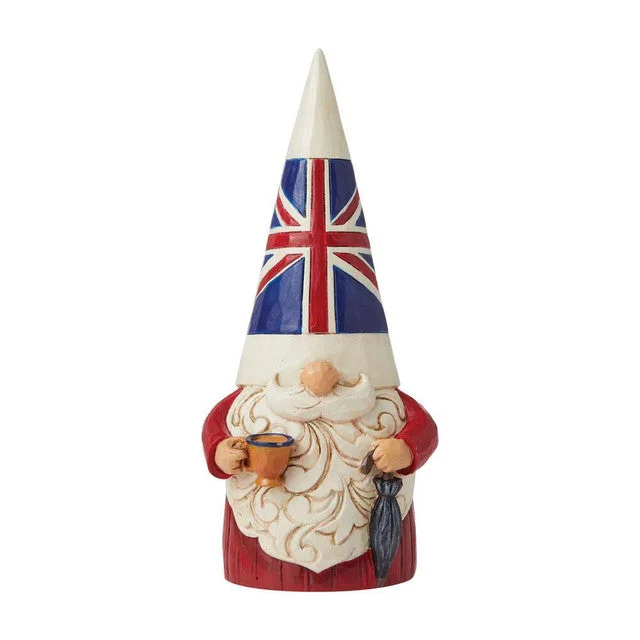 Jim Shore British Gnome Figurine