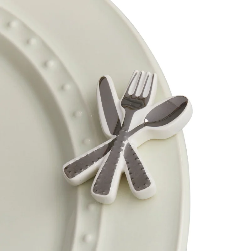 Nora Fleming Mini Bon Apetit Silverware