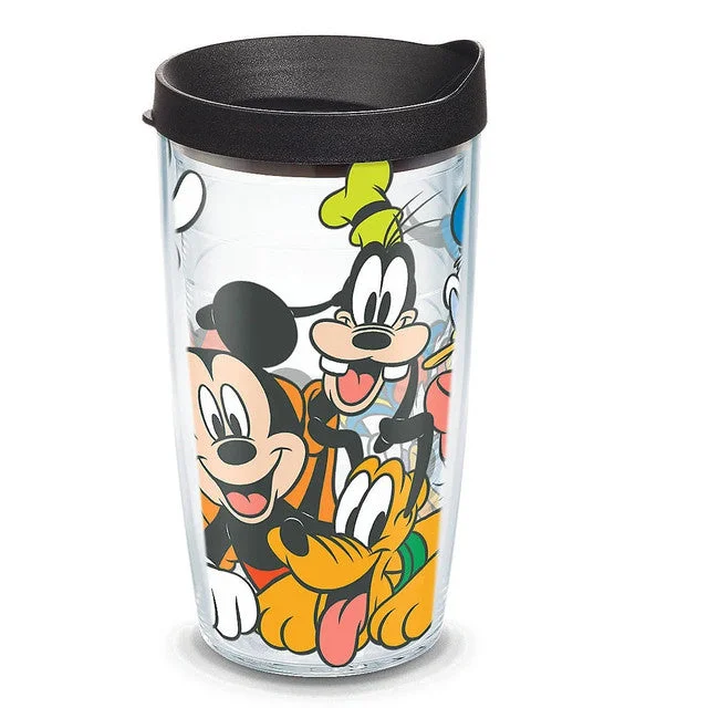 Tervis Disney Mickey with Minnie Donald Daisy Goofy and Pluto Group Tumbler 16 oz.