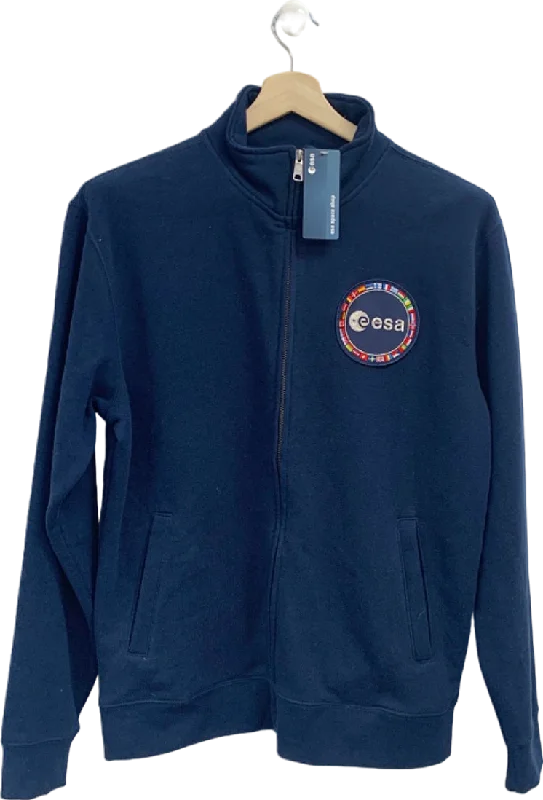 Russell Navy ESA Full-Zip Sweatshirt UK L