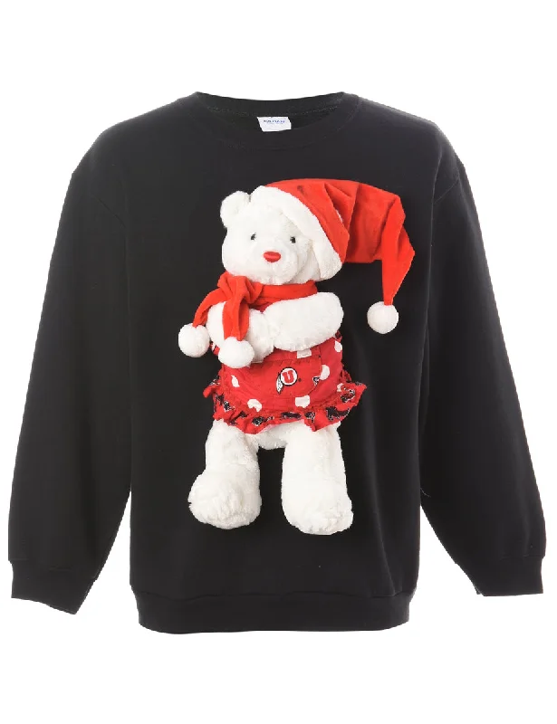 Label Novelty Christmas Sweatshirt