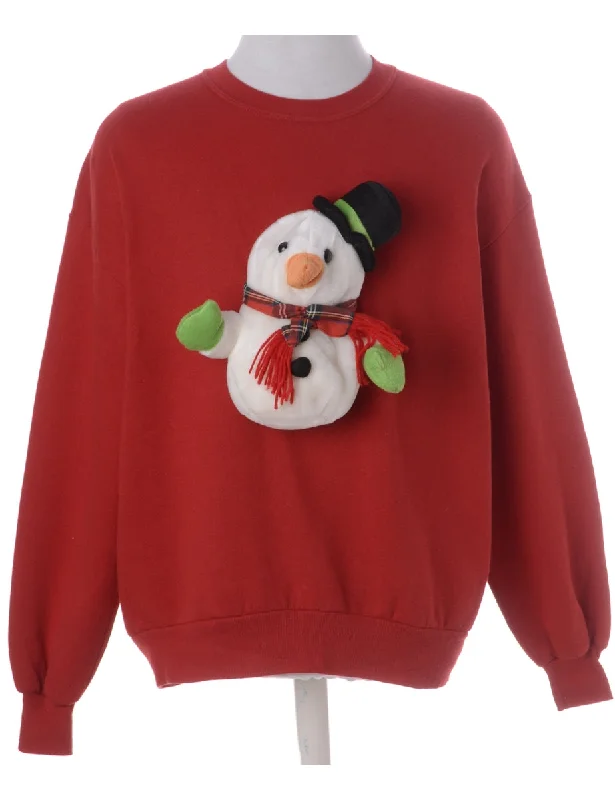 Label Novelty Christmas Sweatshirt