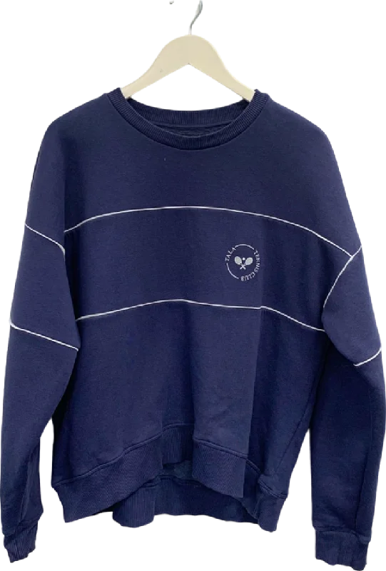 TALA Blue Tennis Club Sweatshirt UK M