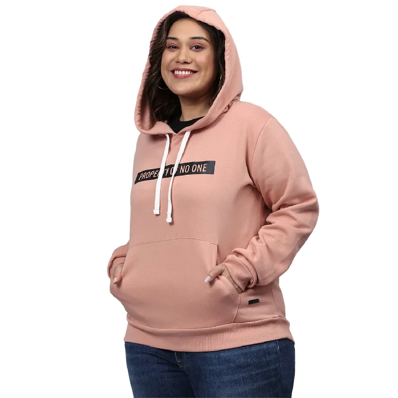 Women Full Sleeve Hooded Sweatshirt