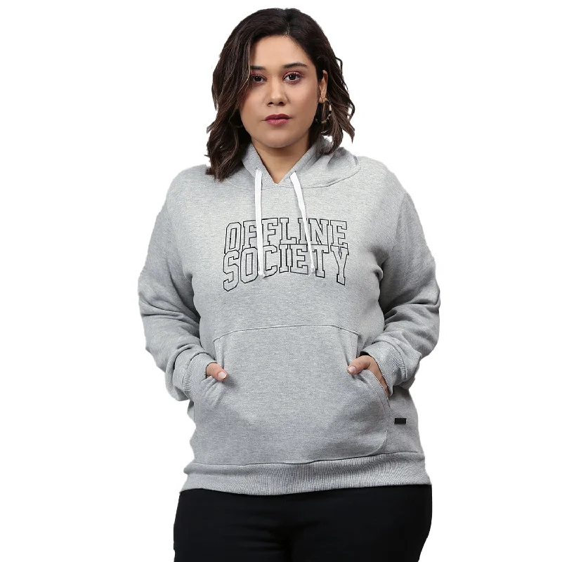 Women Full Sleeve Hooded Sweatshirt