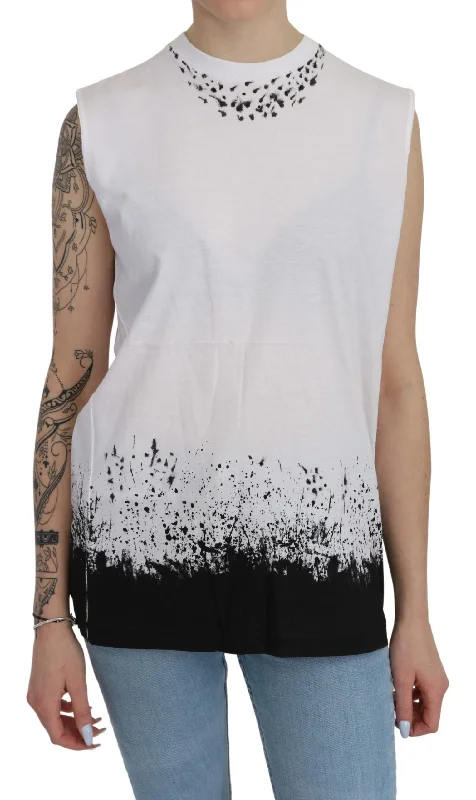 Dsqua²  Sleeveless T-shirt Tank Cotton Women's Top