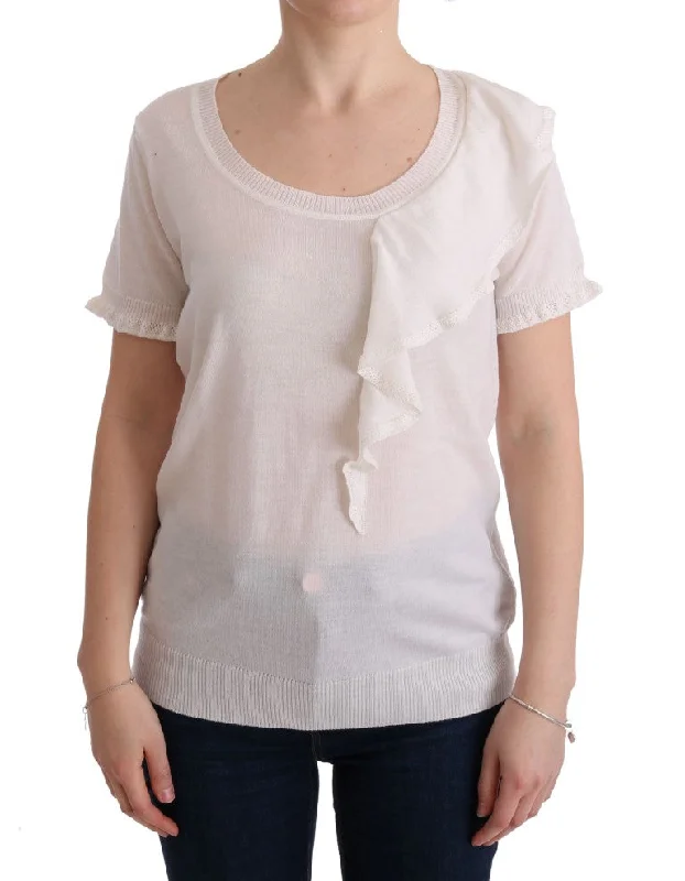 MARGHI LO'  100% Lana Wool Top Blouse Women's T-shirt