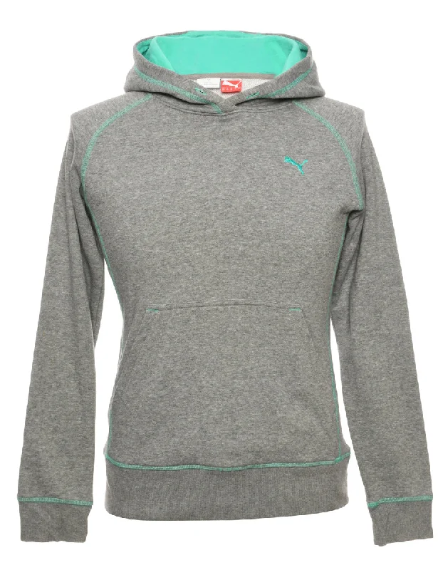 Puma Hooded Sweatshirt - M