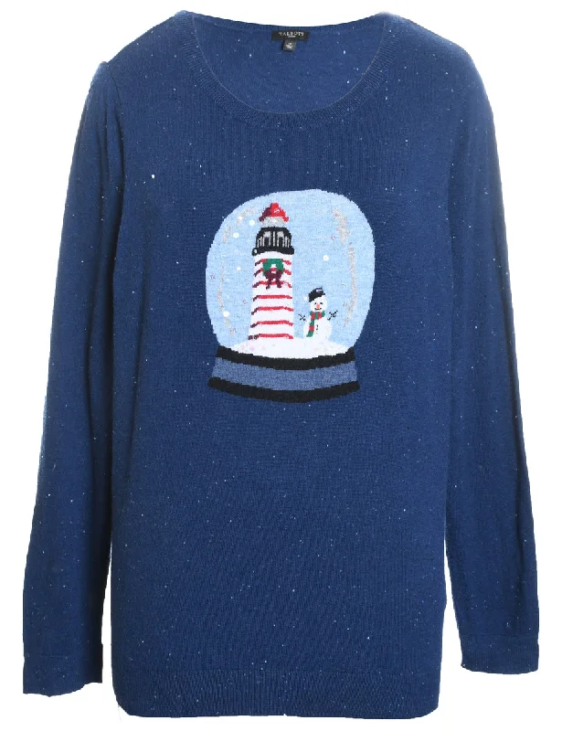 Snowman Christmas Jumper - XL