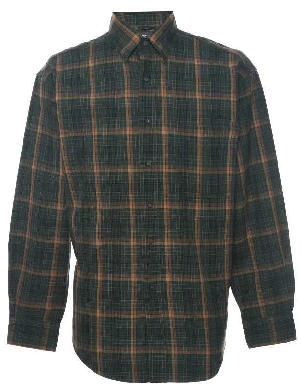 St John's Bay Checked Shirt - M