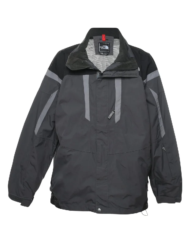 The North Face Grey Nylon Jacket - XL