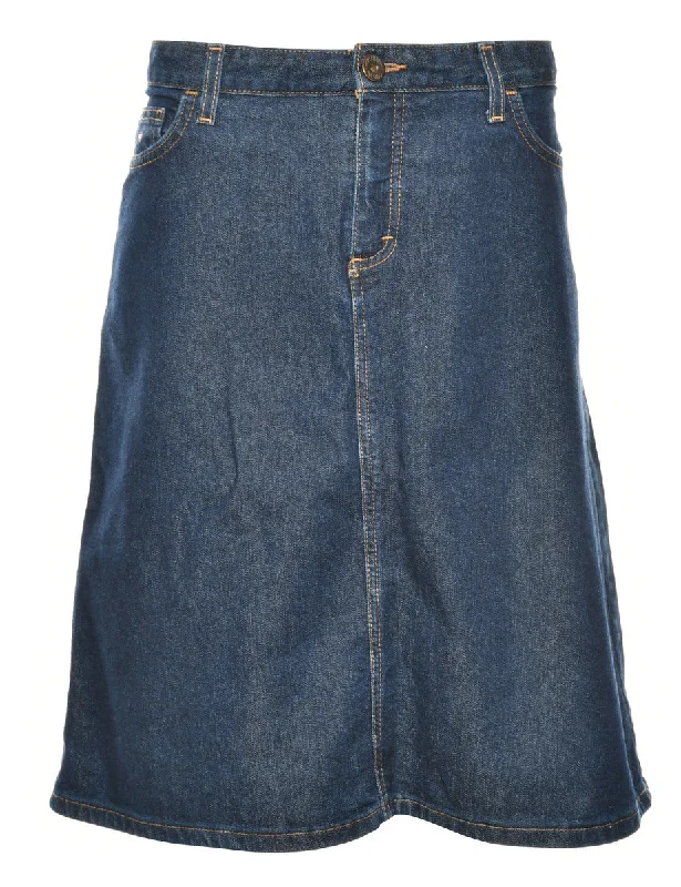 Tommy Hilfiger 1990s Denim Skirt - XL