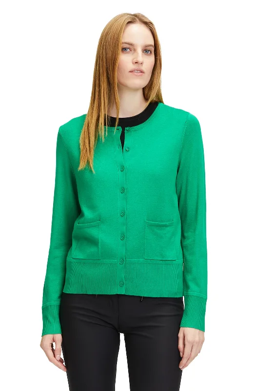 Betty Barclay Fine Knit Cardigan, Jolly Green