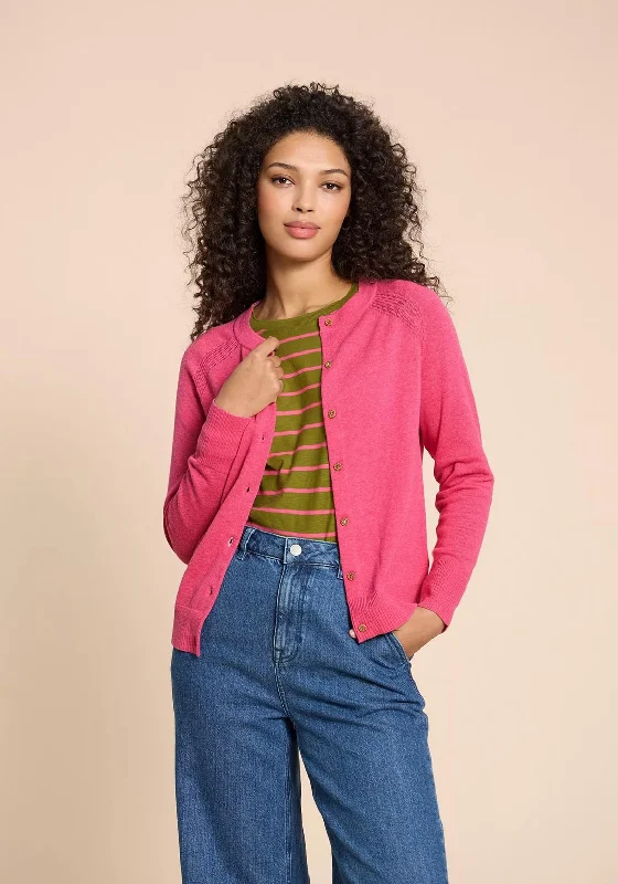 Budget cardiganWhite Stuff Lulu Knitted Cardigan, Mid Pink