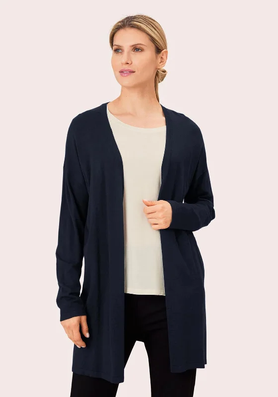 Masai Lon Open Knit Cardigan, Maritime Blue