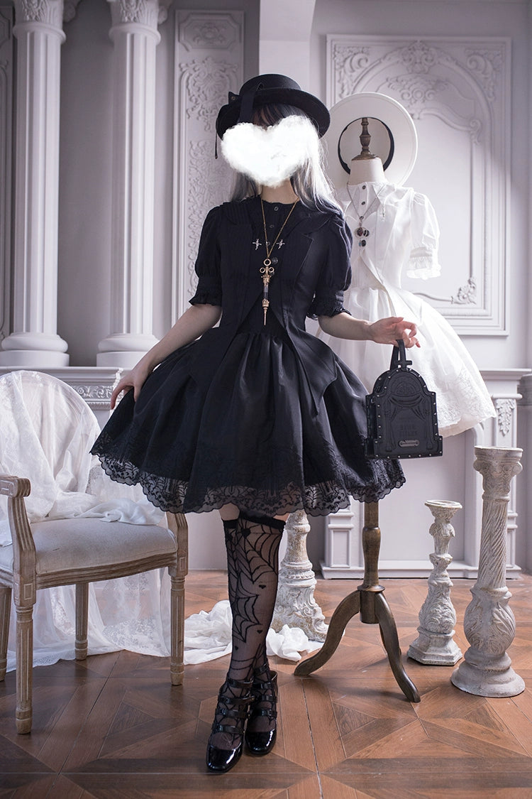 Secret Gallery~Gothic Lolita SK Suit Coordinated Lolita Shirt Set