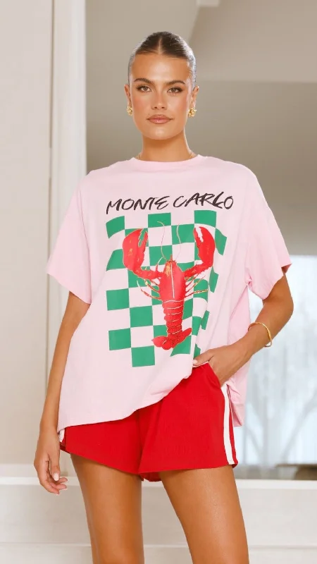 Monte Carlo Shirt and Shorts Set - Lobster