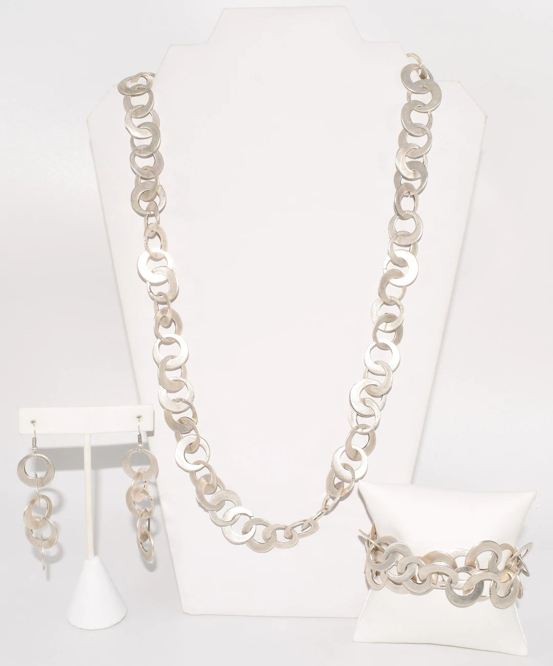 Silver Three Piece Turkish Set