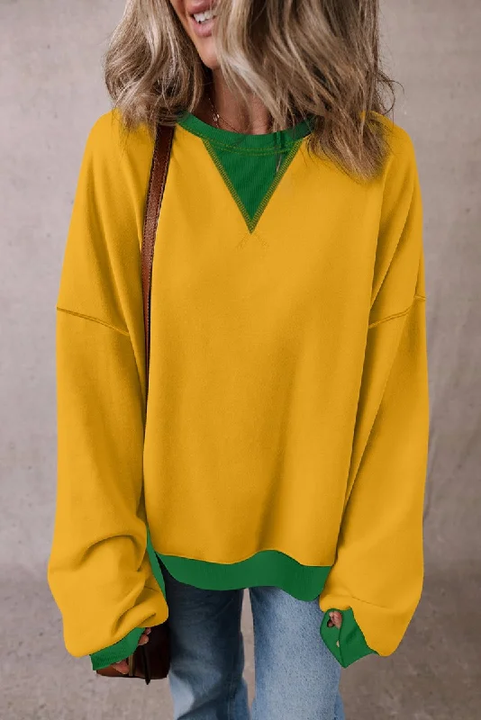 Oversized Drop Shoulder Sweatshirt