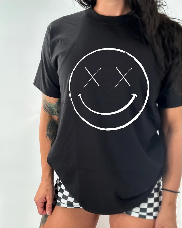 Salty Savage Ladies “OG Smile” Oversized Boyfriend Tee