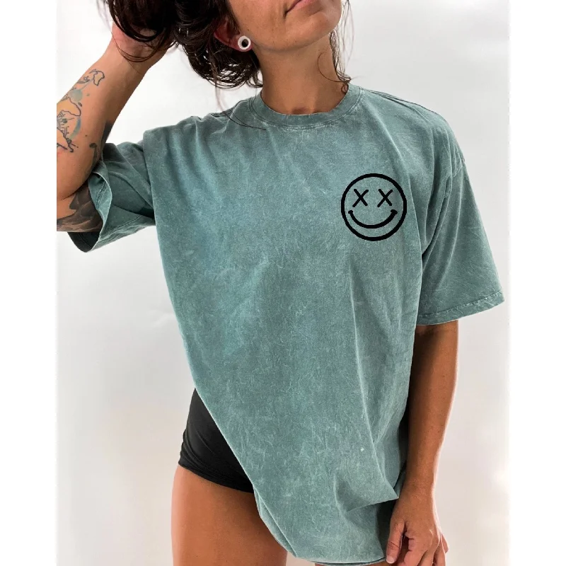 Salty Savage Unisex "OG Smile" Oversized Tall Crew Tee