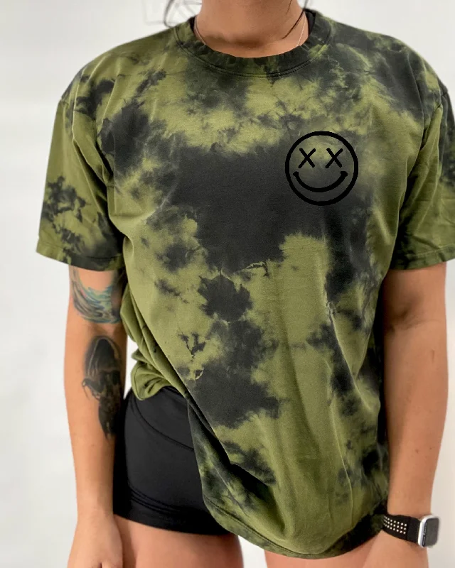 Olive/Black Tie Dye