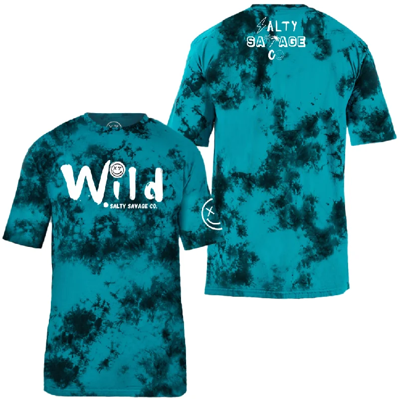 Blue/Black Tie Dye