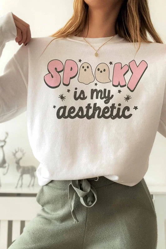 SPOOKY IS MY AESTHETIC SWEATSHIRT PLUS SIZE