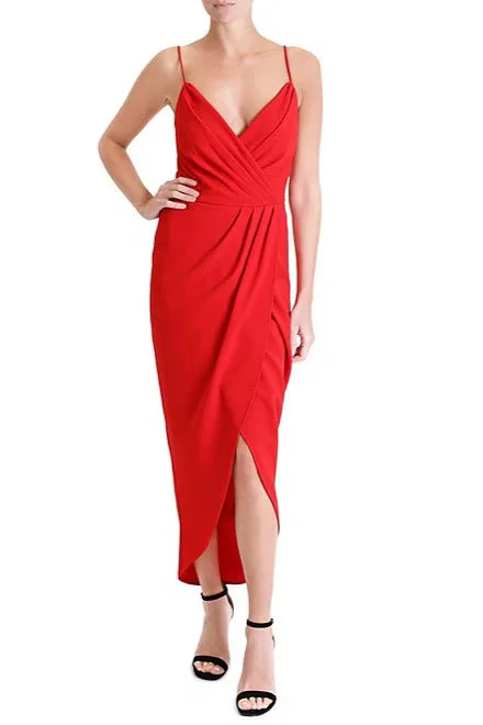 Julia Jordan Stretch Sweetheart Neck Spaghetti Strap Dress