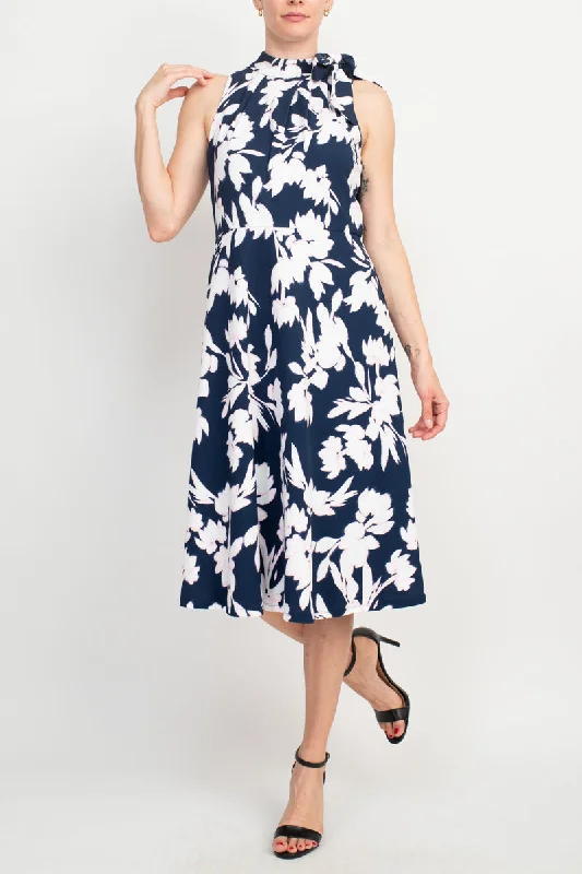 Studio One Floral Cotton Dress